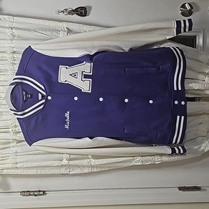 Purple Letterman Jacket